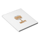 Grappige Giraffe Kostuum Vector T-shirt Ontwerp_1 Notitieblok (Schuin)