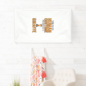 Grappige Giraffe Kostuum Vector T-shirt Ontwerp_1 Spandoek (Insitu)