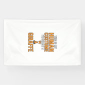 Grappige Giraffe Kostuum Vector T-shirt Ontwerp_1 Spandoek (Horizontaal)