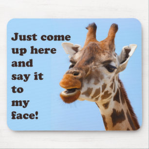 Grappige Giraffe Muismat