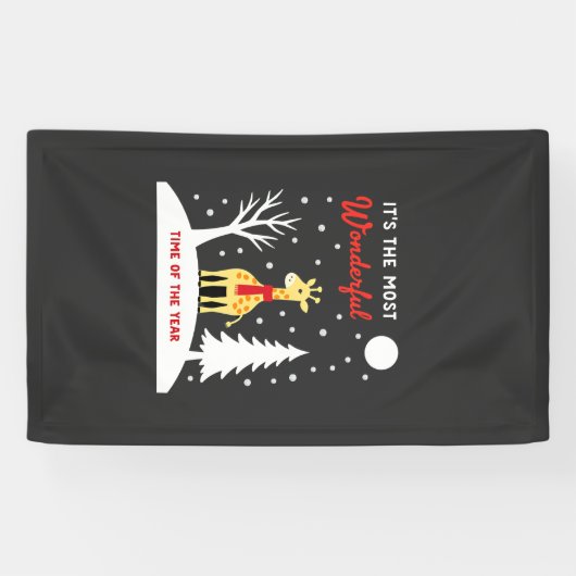 Grappige Giraffe Ontwerp Voor Vrouwen Meisjes Safa Spandoek (Horizontaal)