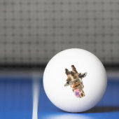 Grappige Giraffe Ping Pong Ballen (Net)