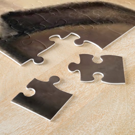 Grappige Giraffe puzzel (Zijkant)