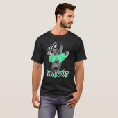Grappige Giraffe Shirt Moo Ik ben een geit Schatti (Voorkant volledig)