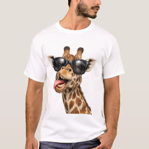 Grappige Giraffe Vibes T-shirt