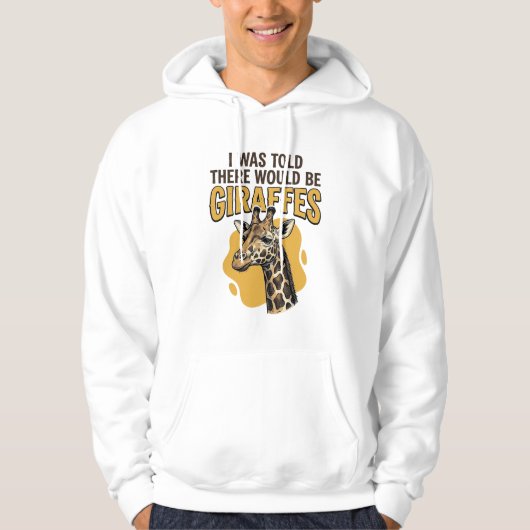 Grappige Giraffe Vintage Gravure Shirt Ontwerp_1 (Voorkant)