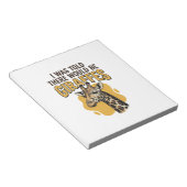 Grappige Giraffe Vintage Gravure Shirt Ontwerp_1 Notitieblok (Schuin)
