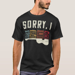 Grappige Gitaar Liefhebbers Verborgen Bericht Sorr T-shirt