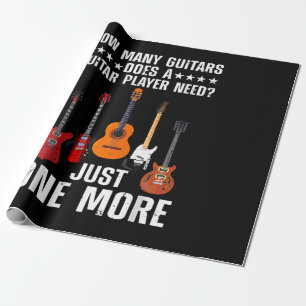 Grappige Gitarist Kunst Voor Mannen Vrouwen Gitari Cadeaupapier