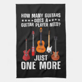 Grappige Gitarist Kunst Voor Mannen Vrouwen Gitari Theedoek (Verticaal)