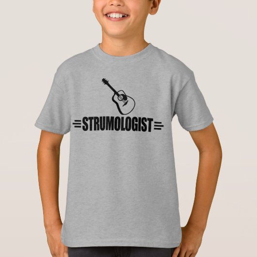 Grappige Gitarist T-shirt (Voorkant)