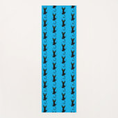 Grappige glijdende kat krabben poten klauwen yogamat (Voorkant)