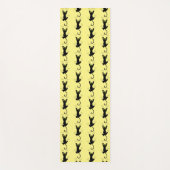 Grappige glijdende kat krabben poten klauwen yogamat (Voorkant)