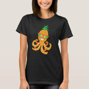 GRAPPIGE GLIMLACHENDE EXOTISCHE TROPISCHE ANANAS O T-SHIRT