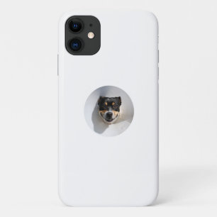 Grappige glimlachende hond Case-Mate iPhone case