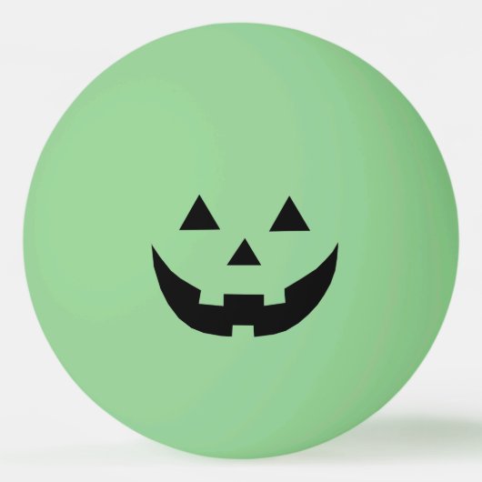 Grappige gloed In het donker Jack op lantaarn Hall Pingpongbal (Voorkant)