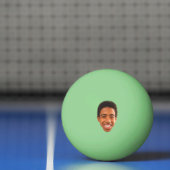 Grappige gloed in het donker Kinder foto Pingpongbal (Net)