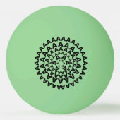 grappige gloed in het donker pingpongbal (Voorkant)