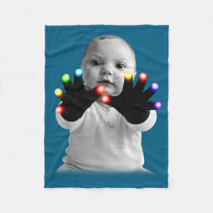 Grappige Gloving Baby Meme Niche Design Nieuwe Oud Fleece Deken