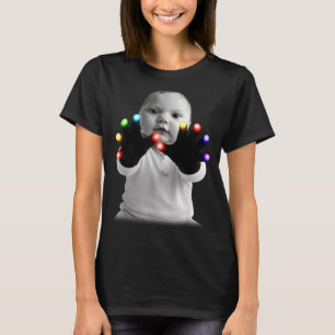 Grappige Gloving Baby Meme Niche Design Nieuwe Oud T-shirt