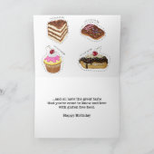 Grappige Glutenvrije Verjaardag Kaart (Binnen)