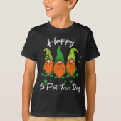 grappige Gnomies blij St. Patrick's dag voor jonge T-shirt (Voorkant)