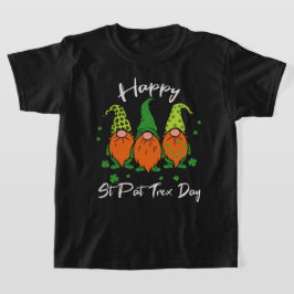 grappige Gnomies blij St. Patrick's dag voor jonge T-shirt