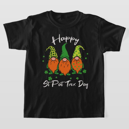 grappige Gnomies blij St. Patrick's dag voor jonge T-shirt (Laagn)