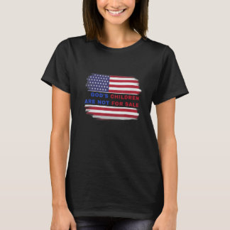 Grappige Gods kinderen zijn niet te koop T-shirt 1