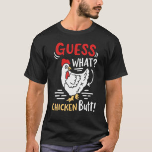 Grappige gok wat kip grap 1 t-shirt