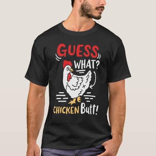 Grappige gok wat kip grap 1 t-shirt (Voorkant)