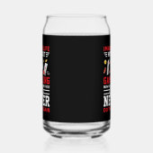 Grappige gokken woord kunst blikvorm glas (Links)