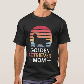 Grappige Golden Retriever Moeder Grappige Golden R T-shirt