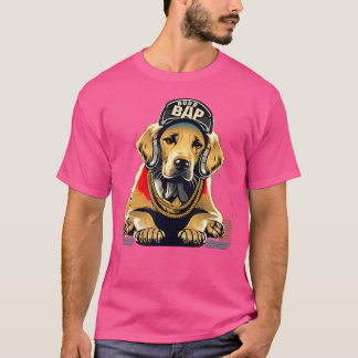 Grappige Golden Retriever Rap Hip-Hop RB T-shirt