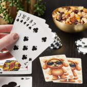 Grappige Goldendoodle Kawaii Hond Pokerkaarten (Insitu)