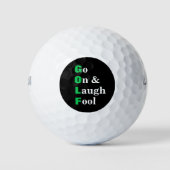 Grappige Golf Acroniem Golfballen (Voorkant)
