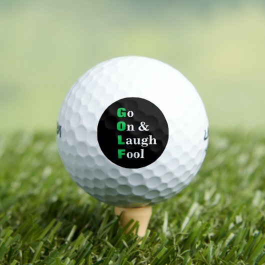 Grappige Golf Acroniem Golfballen (Insitu Shirt)