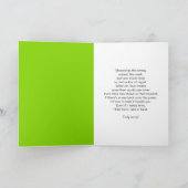 Grappige Golf Apology Kaart, het spijt me dat ik h Kaart (Binnen)