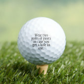 Grappige Golf Ball - Hole in One Joke Golfballen (Insitu Shirt)