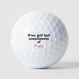 Grappige Golf Ball - Lost Ball Gag Golfballen