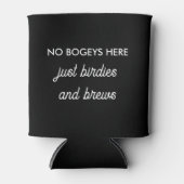Grappige Golf Bogey Birdies en Brews gepersonalise Blikjeskoeler (Voorkant)