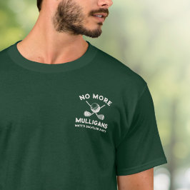 Grappige golf bruidsjonkers cadeaus voor vrijgezel t-shirt