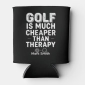 Grappige Golf Citaten Can Koeler op Golfbaan Green (Voorkant)