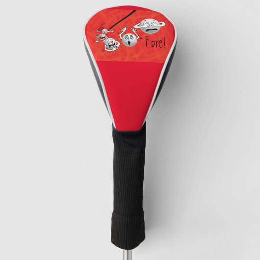 Grappige golf club cover! golfheadcover (Voorkant)
