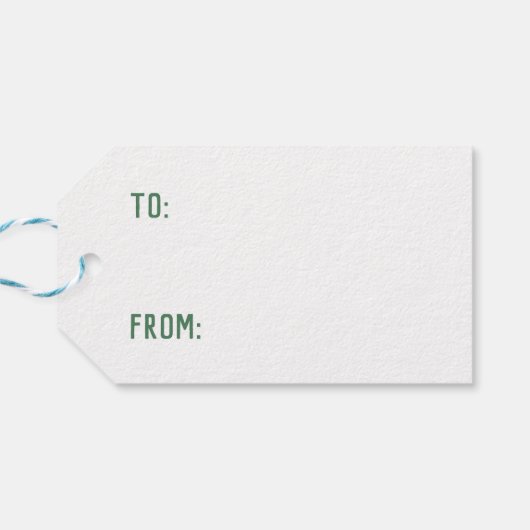 Grappige Golf Ganzen Golfmas Vakantie Geschenk Lab Cadeaulabel (Achterkant Horizontaal)