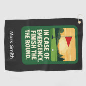 Grappige Golf Handdoek Collectie voor Golfverslaaf (Horizontaal)