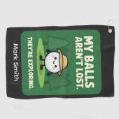 Grappige Golf Handdoek Collectie voor Golfverslaaf (Horizontaal)