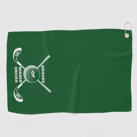 Grappige Golf Handdoek - WMD Golfer Gift (Horizontaal)
