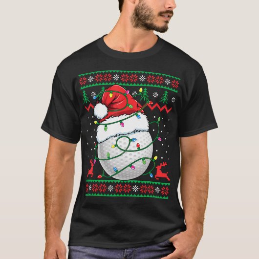 Grappige Golf Horrortestijnsshirt voor Vrouwen en T-shirt (Voorkant)