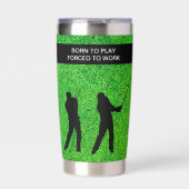 Grappige Golf Humor geïsoleerde Drink Tumblers Geïsoleerde Drinkbeker (Voorkant)